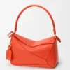 Bolso «Featherlight Puzzle» mediano en piel de cordero napa