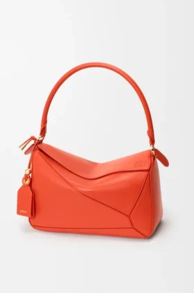 Bolso «Featherlight Puzzle» mediano en piel de cordero napa