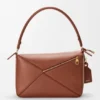 Bolso «Featherlight Puzzle» mediano en piel de cordero napa