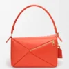 Bolso «Featherlight Puzzle» mediano en piel de cordero napa
