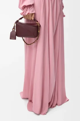 Bolso «Featherlight Puzzle» mini en piel de cordero napa suave