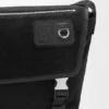 Bolso Flex Messenger mediano en lona y ante