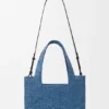 Bolso Font Tote Loewe mediano de rafia
