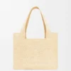 Bolso Font Tote Loewe mediano de rafia