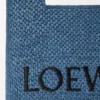 Bolso Font Tote Loewe mediano de rafia