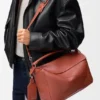 Bolso grande «Featherlight Puzzle» en piel de cordero napa