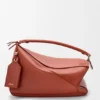 Bolso grande «Featherlight Puzzle» en piel de cordero napa