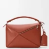 Bolso grande «Featherlight Puzzle» en piel de cordero napa