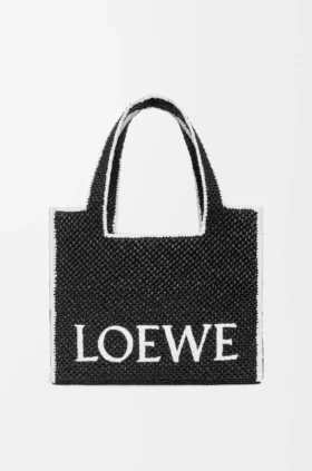 Bolso grande «Loewe Font Tote» de rafia