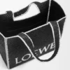 Bolso grande «Loewe Font Tote» de rafia