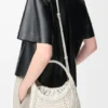 Bolso hobo «Diamond» de piel de becerro