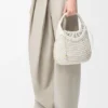 Bolso hobo «Diamond» de piel de becerro