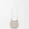Bolso hobo «Diamond» de piel de becerro