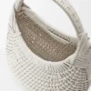 Bolso hobo «Diamond» de piel de becerro