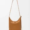 Bolso «Loop» de piel de becerro ante