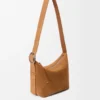 Bolso Loop Hobo mediano en piel de becerro ante