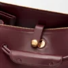 Bolso Madrid grande en piel de becerro flexible