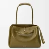Bolso Madrid grande en piel de becerro flexible