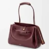 Bolso Madrid grande en piel de becerro flexible