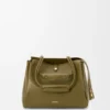 Bolso Madrid mediano en piel de becerro flexible