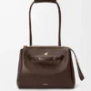 Bolso Madrid mediano en piel de becerro flexible