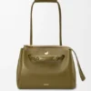 Bolso Madrid mediano en piel de becerro flexible