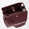 Bolso Madrid mediano en piel de becerro flexible