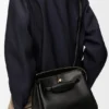 Bolso Madrid mediano en piel de becerro flexible