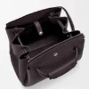 Bolso Madrid mediano en piel de becerro granulada y flexible