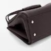 Bolso Madrid mediano en piel de becerro granulada y flexible