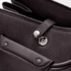 Bolso Madrid mediano en piel de becerro granulada y flexible