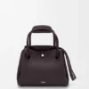 Bolso Madrid mediano en piel de becerro granulada y flexible