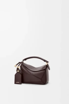 Bolso Mini Featherlight Puzzle de piel de cordero napa