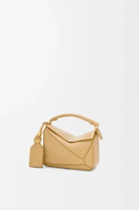 Bolso Mini Featherlight Puzzle de piel de cordero napa