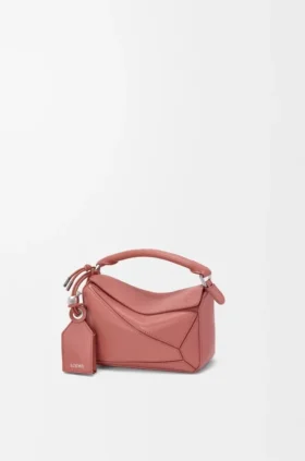 Bolso Mini Featherlight Puzzle de piel de cordero napa