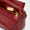 Bolso Mini Featherlight Puzzle de piel de cordero napa