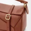 Bolso Mini Featherlight Puzzle de piel de cordero napa