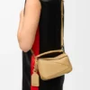 Bolso Mini Featherlight Puzzle de piel de cordero napa