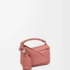 Bolso Mini Featherlight Puzzle de piel de cordero napa