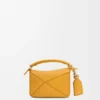 Bolso Mini Featherlight Puzzle de piel de cordero napa