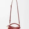 Bolso Mini Featherlight Puzzle de piel de cordero napa