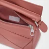 Bolso Mini Featherlight Puzzle de piel de cordero napa
