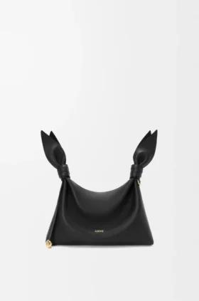 Bolso «Mini Scarf» en piel de becerro lisa