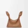 Bolso «Mini Scarf» en piel de becerro lisa