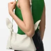 Bolso «Mini Scarf» en piel de becerro lisa