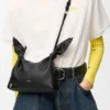 Bolso «Mini Scarf» en piel de becerro lisa