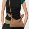 Bolso «Mini Scarf» en piel de becerro lisa