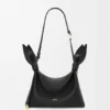 Bolso «Mini Scarf» en piel de becerro lisa