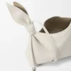 Bolso «Mini Scarf» en piel de becerro lisa