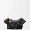 Bolso Ola mediano en piel de becerro lisa